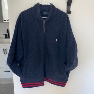 Ralph Lauren Fleece zip up.